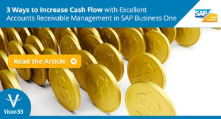 3 Ways to Increase Cash Flow with Excellent Accounts Receivable Management in SAP Business One
