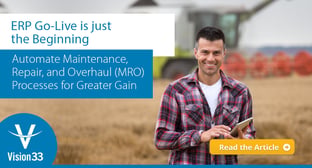 Automate Maintenance, Repair, and Overhaul (MRO) Processes for Greater Gain