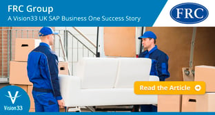 FRC Group: A Vision33 UK SAP Business One Success Story