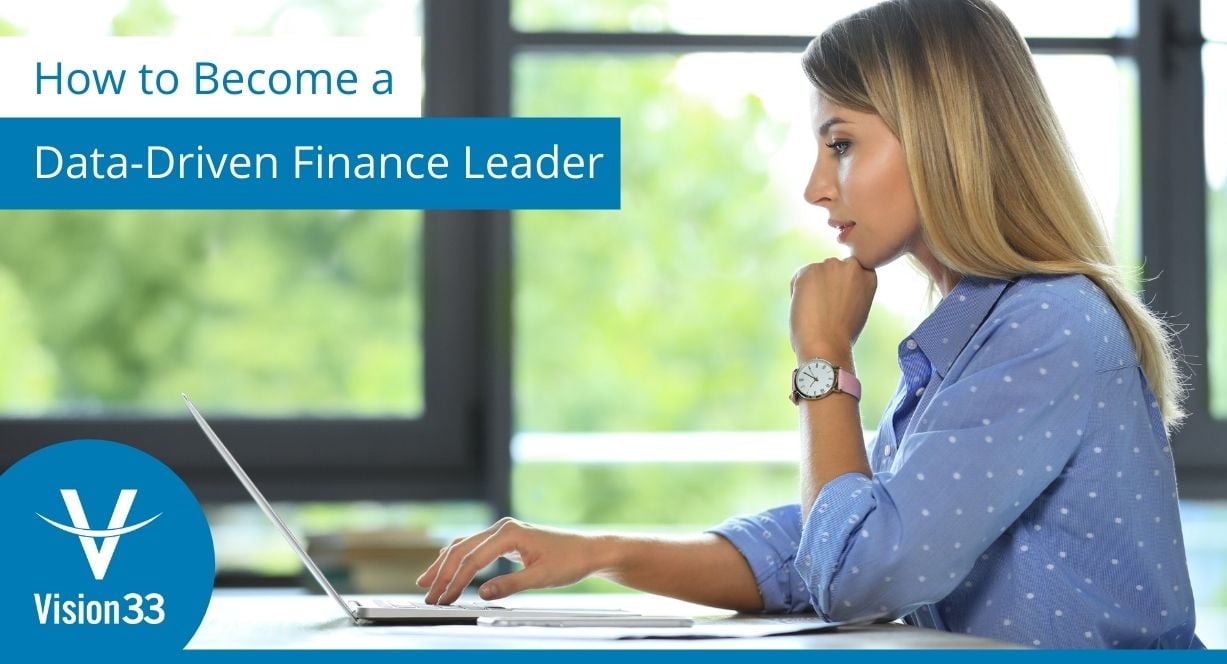 How to become a data-driven finance leader