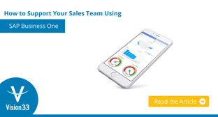How Does SAP Business One Support My Sales Team?