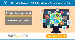 SAP Business One Version 10 Project Management Feature Spotlight