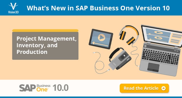 SAP Business One version 10