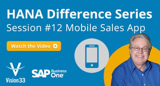 Mobile Sales App In-Depth:&nbsp;SAP HANA Difference Series 12