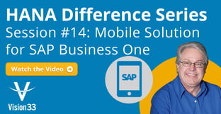 SAP HANA Difference Series 14: SAP Mobile Solution