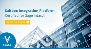 Saltbox Integration Platform Certified for Sage Intacct