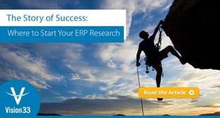 The Story of Success: Where to Start Your ERP Research