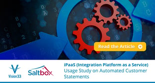 iPaaS (Integration Platform as a Service) Usage Study on Automated Customer Statements