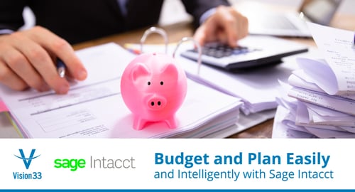 Budget and Plan Easily and Intelligently with Sage Intacct