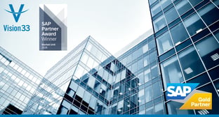 Vision33 Recognised in the UK With 2025 SAP Partner Award