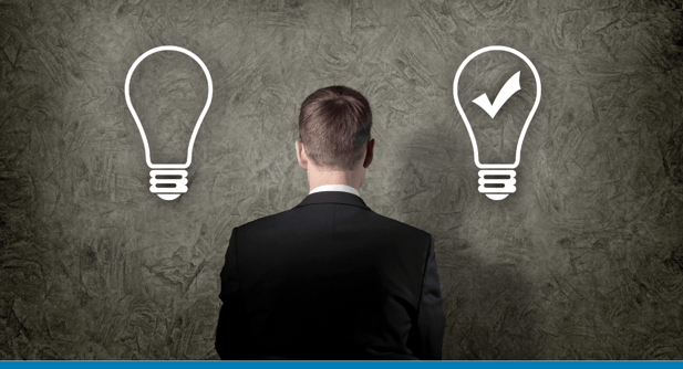 Business leader comparing ERP software options in a SAP Business One vs Microsoft Dynamics evaluation