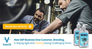 How SAP Business One Customer, BrewDog, Is Staying Agile And Pivoting During Challenging Times