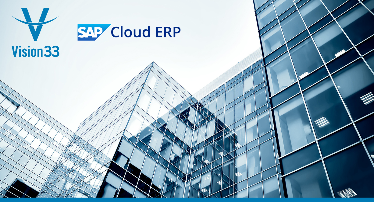 Vision33 Finance Starter for SAP GROW Fast Is Recognized as an SAP-Qualified Partner-Packaged Solution for SAP Cloud ERP
